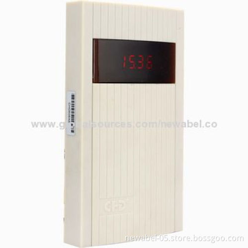 Hidden Keypad Time Recorder, LCD Display, Sized 167 x 94 x 25mm